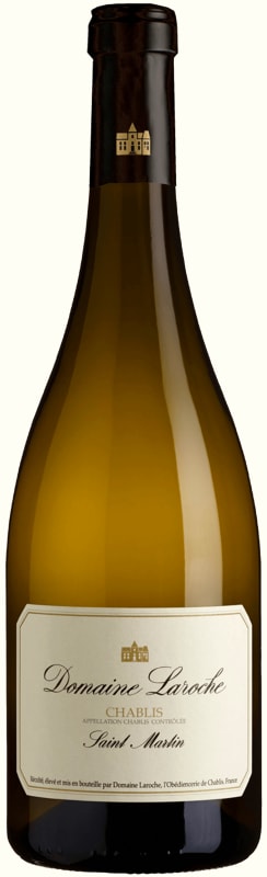 Domaine Laroche Chablis Saint Martin 2019 Front Bottle Shot