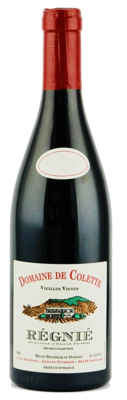 Domaine de Colette Regnie Vieilles Vignes 2017 Front Bottle Shot