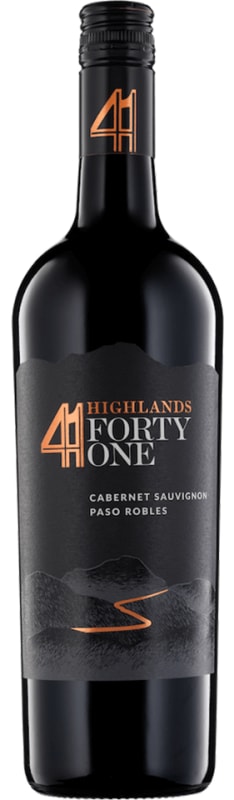 Highlands 41 Cabernet Sauvignon 2022 Front Bottle Shot
