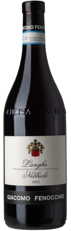 Giacomo Fenocchio Langhe Nebbiolo 2023 Front Bottle Shot