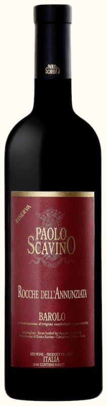 Paolo Scavino Barolo Rocche dell'Annunziata Riserva (1.5 Liter Magnum) 2016 Front Bottle Shot