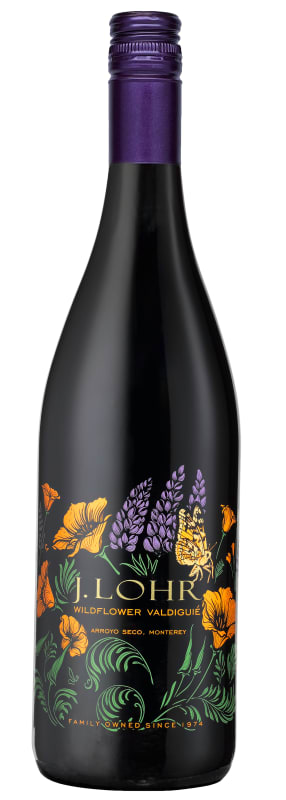 J. Lohr Wildflower Valdiguie 2023 Front Bottle Shot