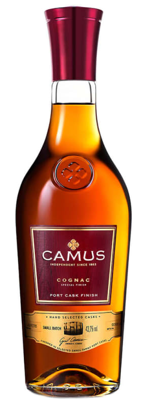 Camus Small Batch Port Cask Finish Cognac Front Bottle Shot