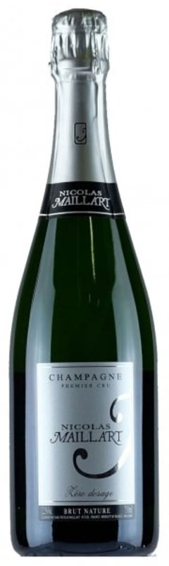 Nicolas Maillart Zero Dosage Brut Nature Premier Cru Front Bottle Shot