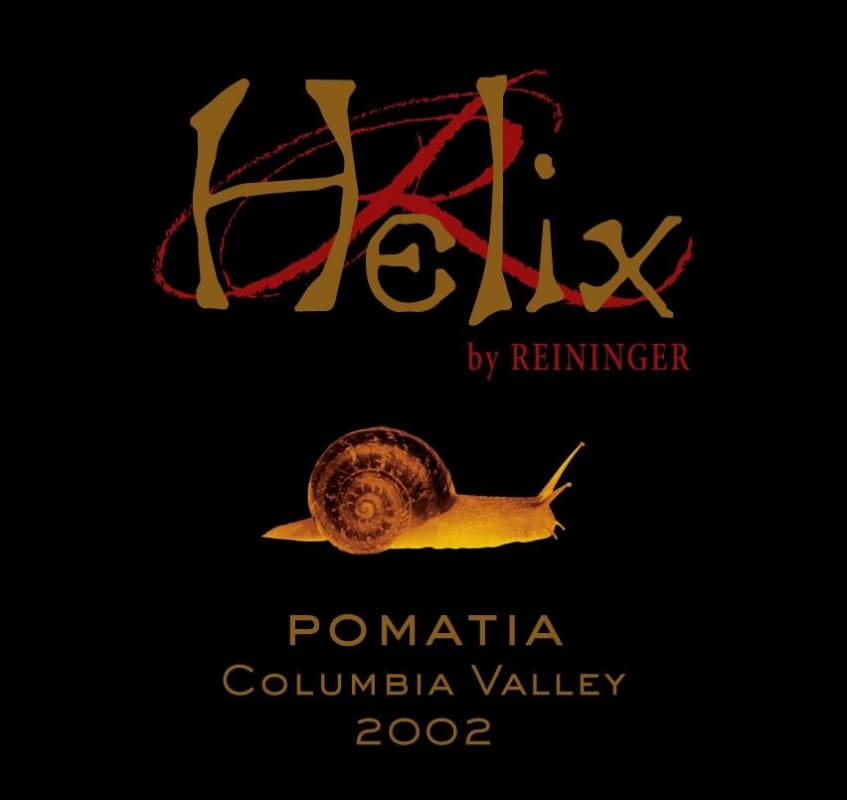 Reininger Helix Pomatia Red 2002 Front Label