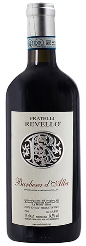 Fratelli Revello Barbera d'Alba 2015 Front Bottle Shot