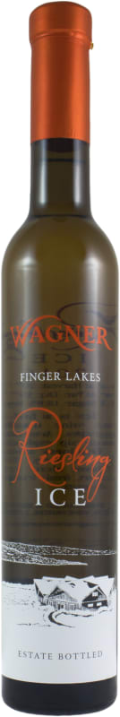 Wagner Vineyards Ice Riesling (375ML half-bottle) 2018 Front Bottle Shot