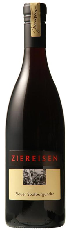 Weingut Ziereisen Baden Blauer Spatburgunder 2015 Front Bottle Shot