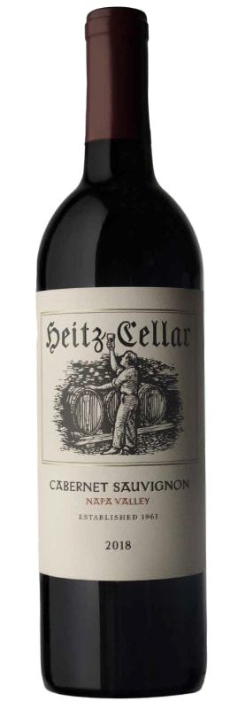 Heitz Cellar Napa Valley Cabernet Sauvignon 2018 Front Bottle Shot