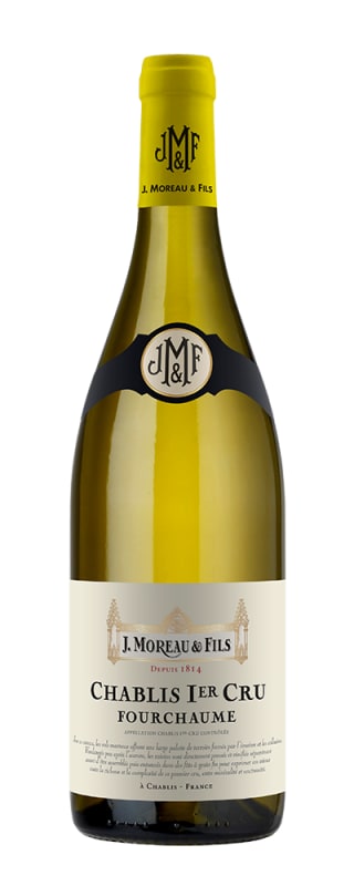 J. Moreau & Fils Chablis Fourchaume Premier Cru 2019 Front Bottle Shot