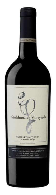 Stuhlmuller Vineyards Alexander Valley Cabernet Sauvignon 2021 Front Bottle Shot