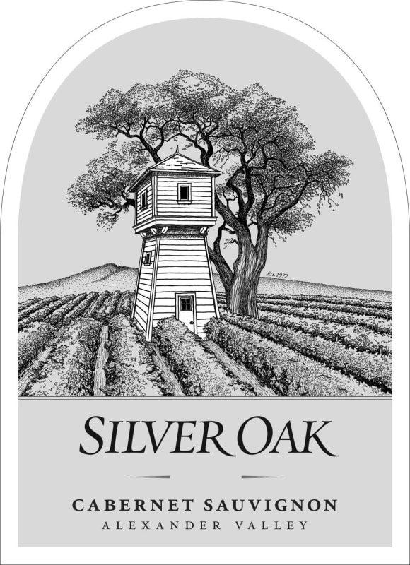 Silver Oak Alexander Valley Cabernet Sauvignon (1.5 Liter Magnum) 2019 Front Label