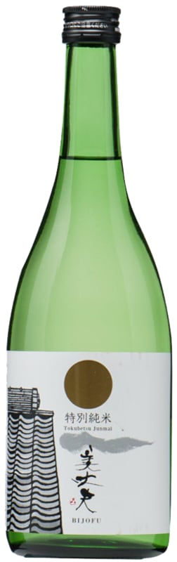 Bijofu The Gentleman Tokubetsu Junmai Sake (720ML) Front Bottle Shot