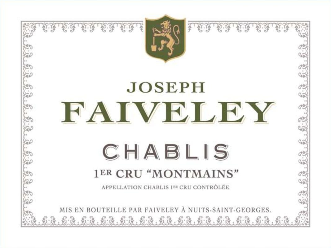 Faiveley Chablis Montmains 1ier Cru 2008 Front Label
