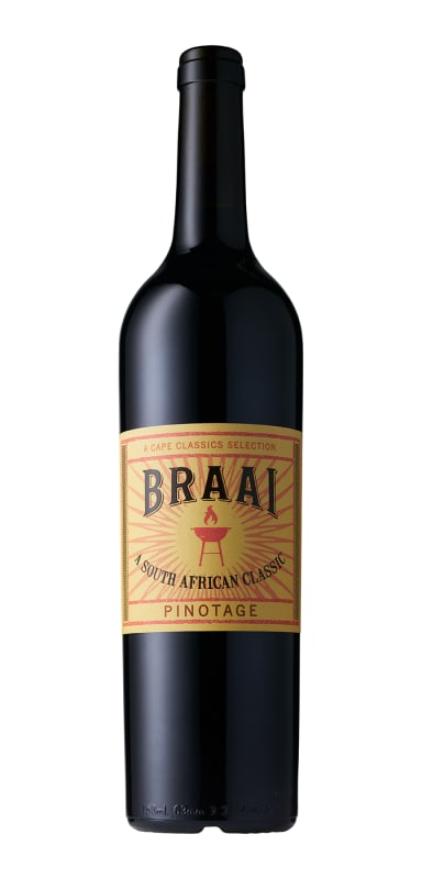 Braai Pinotage 2019 Front Bottle Shot