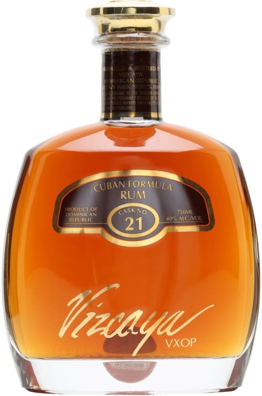 Vizcaya VXOP Cask 21 Rum Front Bottle Shot