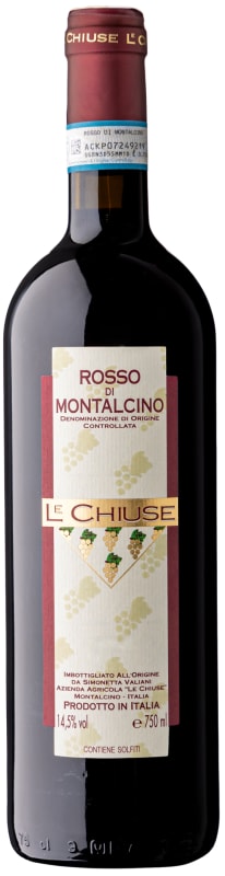 Le Chiuse Rosso di Montalcino 2024 Front Bottle Shot