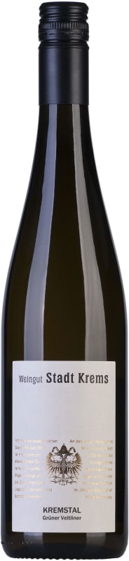 Stadt Krems Kremstal Gruner Veltliner 2019 Front Bottle Shot