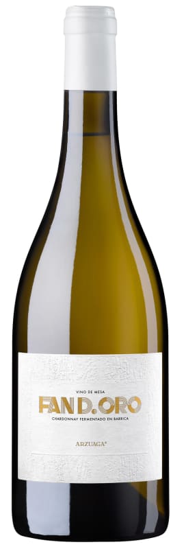 Arzuaga Fan D'Oro Chardonnay 2022 Front Bottle Shot