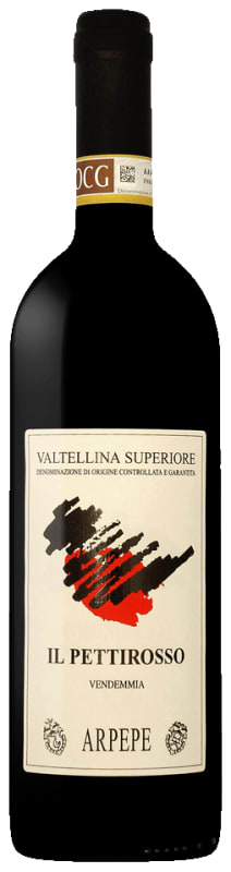 Ar. Pe. Pe. Il Pettirosso Valtellina Superiore 2019 Front Bottle Shot