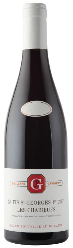 Philippe Gavignet Nuits-St-Georges Les Bousselots Premier Cru 2015 Front Bottle Shot