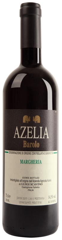 Azelia Barolo Margheria 2013 Front Bottle Shot