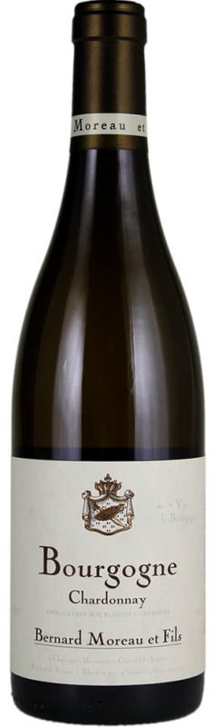 Domaine Bernard Moreau Bourgogne Blanc 2016 Front Bottle Shot