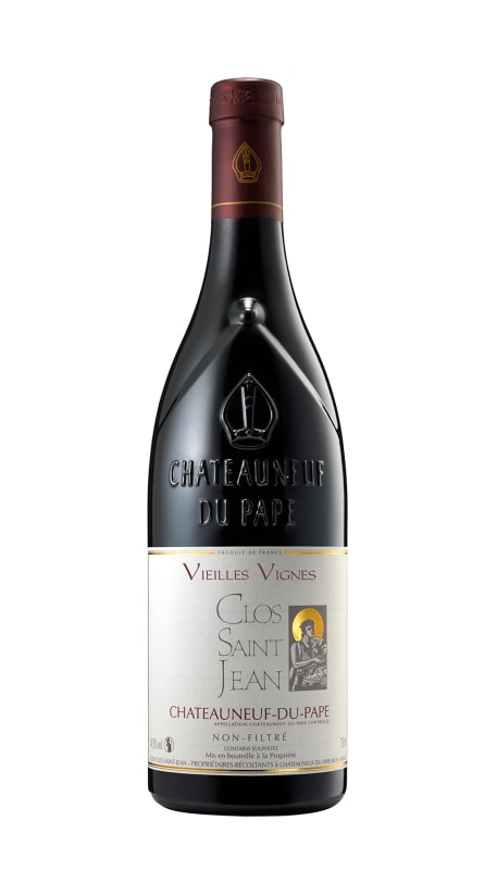 Clos Saint Jean Chateauneuf-Du-Pape Vieilles Vignes (1.5 Liter Magnum) 2018 Front Bottle Shot