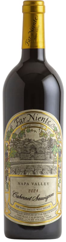 Far Niente Napa Valley Cabernet Sauvignon 2021 Front Bottle Shot