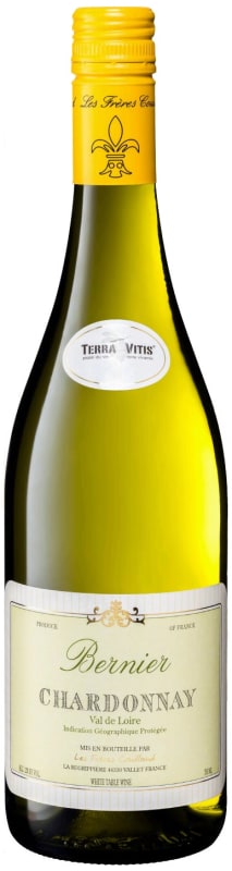 Domaine de Bernier Chardonnay 2016 Front Bottle Shot
