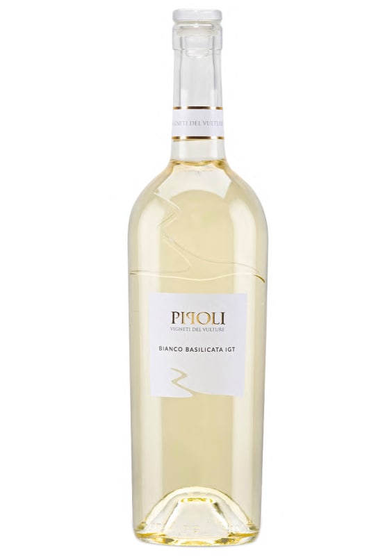 Vigneti del Vulture Pipoli Bianco Basilicata 2021 Front Bottle Shot