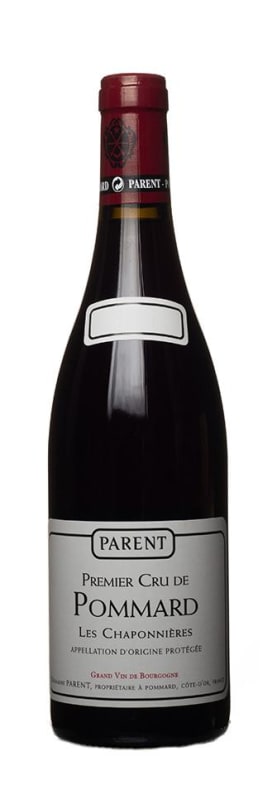 Domaine Parent Pommard Les Chaponnieres Premier Cru 2017 Front Bottle Shot