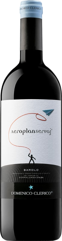Domenico Clerico Barolo Aeroplanservaj 2021 Front Bottle Shot