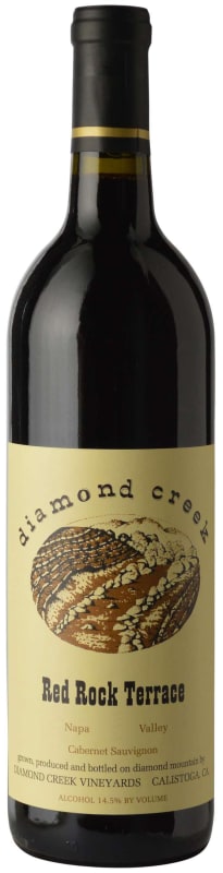 Diamond Creek Red Rock Terrace Cabernet Sauvignon (375ML half-bottle) 2018 Front Bottle Shot
