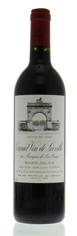 Chateau Leoville Las Cases 1990 Front Bottle Shot