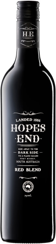 Hopes End Red Blend 2018 Front Bottle Shot
