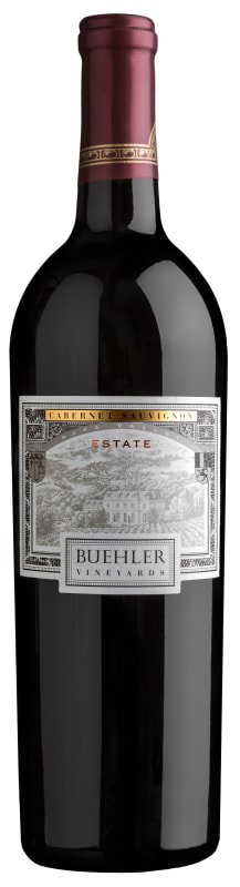 Buehler Estate Cabernet Sauvignon 2022 Front Bottle Shot