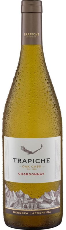 Trapiche Oak Cask Chardonnay 2019 Front Bottle Shot