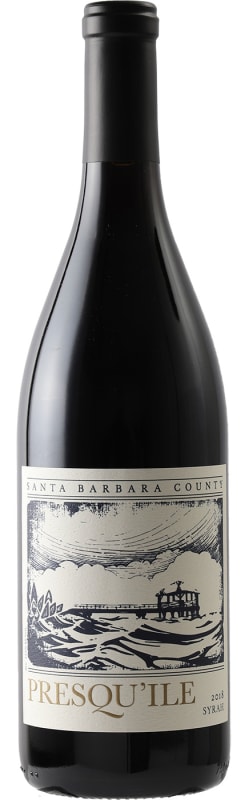 Presqu'ile Santa Barbara Syrah 2018 Front Bottle Shot