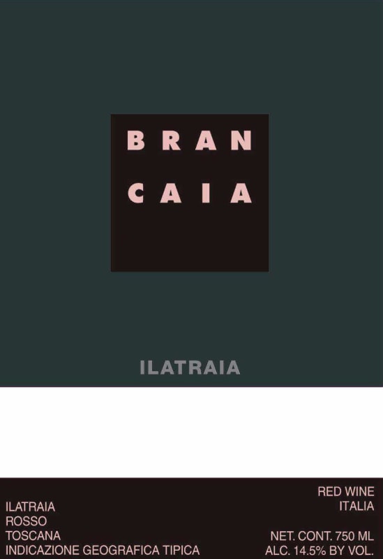 Brancaia Ilatraia 2018 Front Bottle Shot