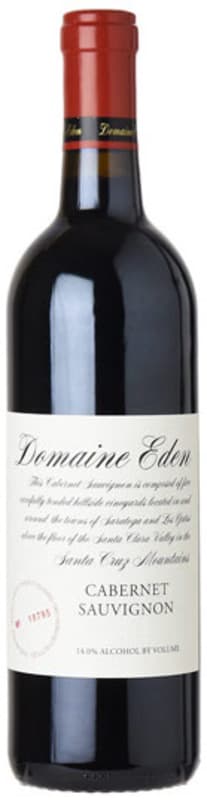 Domaine Eden Cabernet Sauvignon 2021 Front Bottle Shot