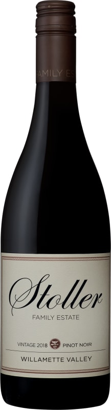 Stoller Willamette Valley Pinot Noir 2018 Front Bottle Shot