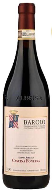 Cascina Fontana Barolo 2013 Front Bottle Shot