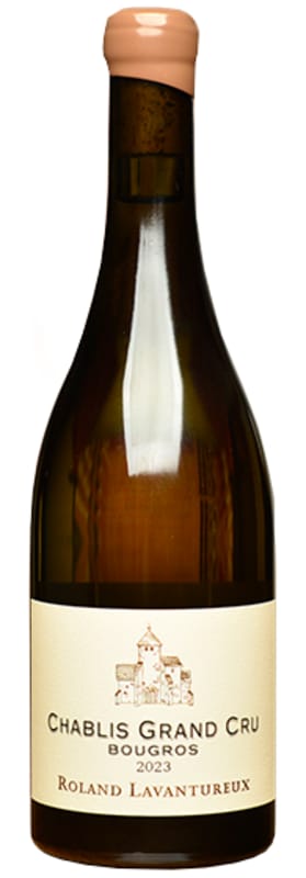 Roland Lavantureux Chablis Bougros Grand Cru 2023 Front Bottle Shot