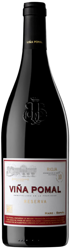 Bodegas Bilbainas Vina Pomal Reserva 2016 Front Bottle Shot