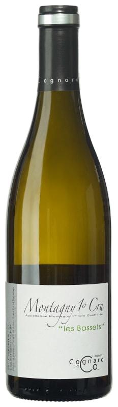 Laurent Cognard Les Bassets Montagny Premier Cru 2015 Front Bottle Shot