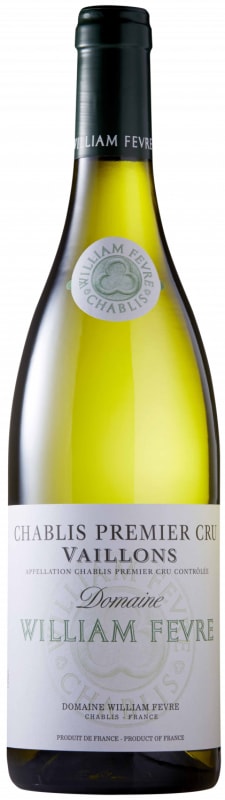 William Fevre Chablis Vaillons Premier Cru (375ML half-bottle) 2013 Front Bottle Shot