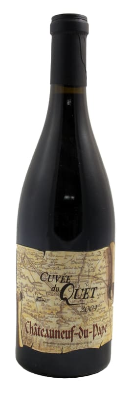 Mas de Boislauzon Chateauneuf-du-Pape Cuvee du Quet 2004 Front Bottle Shot