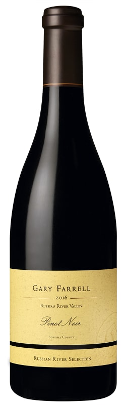 Gary Farrell Russian River Selection Pinot Noir 2016 Front Bottle Shot