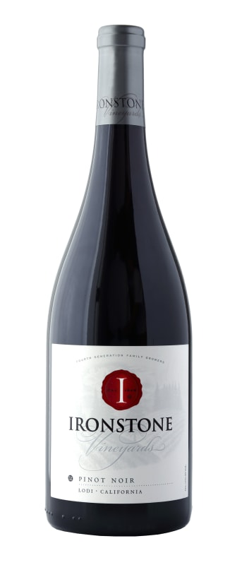 Ironstone Pinot Noir 2020 Front Bottle Shot